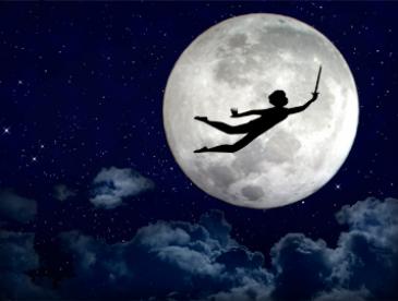 peter pan moon